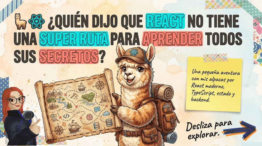 Portada: React Moderno con Alpacas